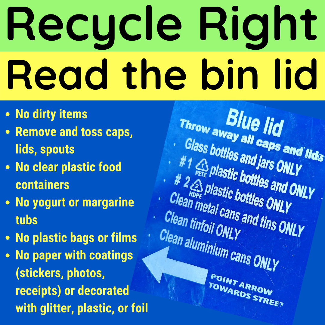 Summary of recycling rules